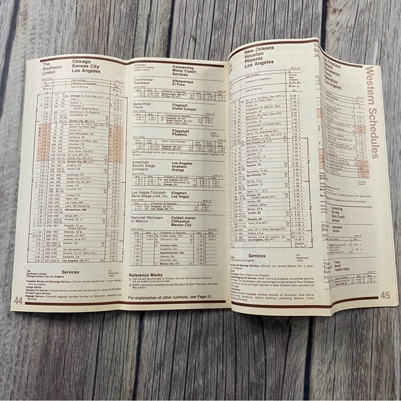 Amtrak National Train Timetables - 4/30/78 - 1978 Train Schedule. - Picture 5 of 5